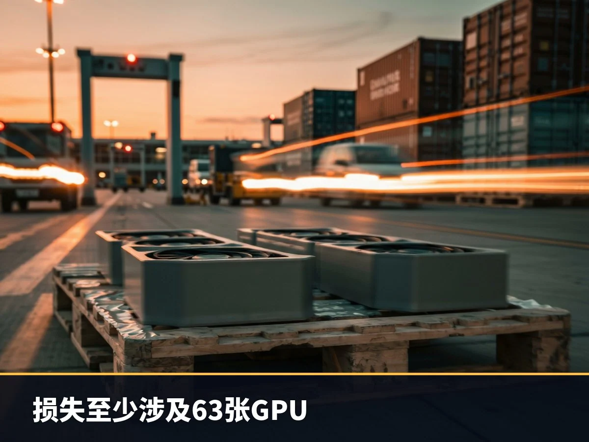 损失至少涉及63张GPU