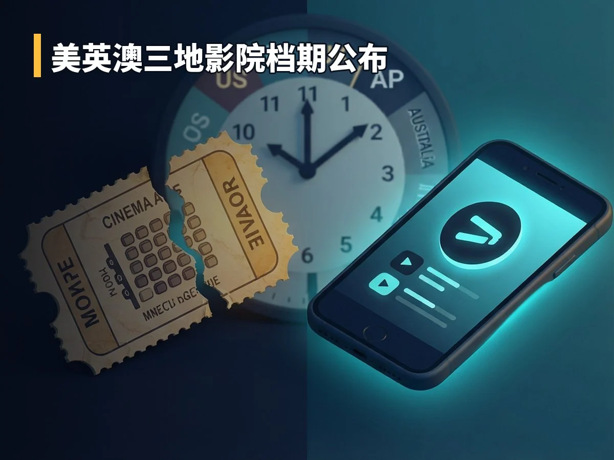 美英澳三地影院档期公布