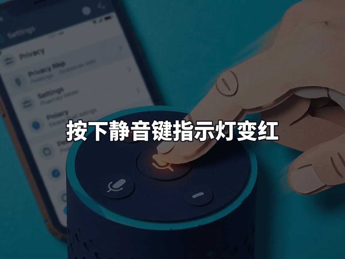 按下静音键指示灯变红
