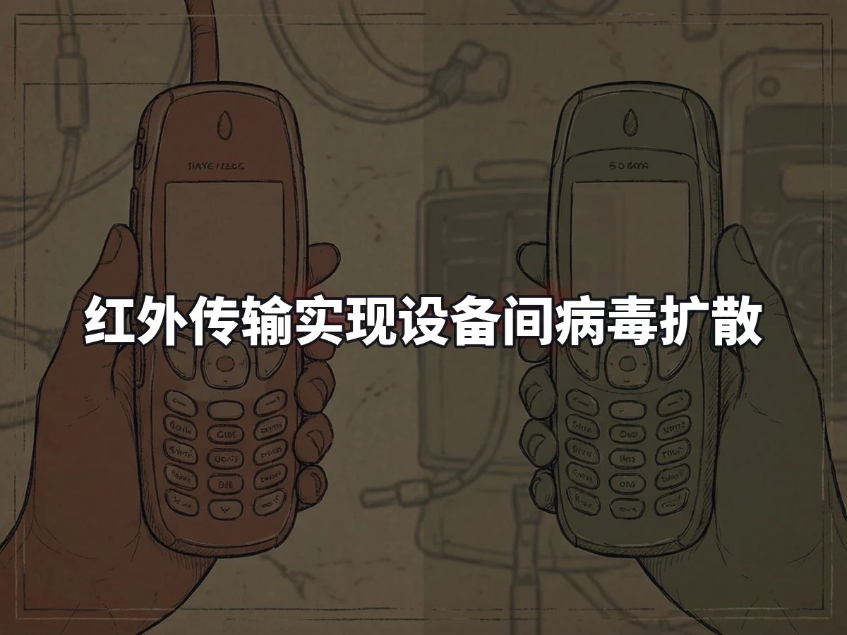 红外传输实现设备间病毒扩散