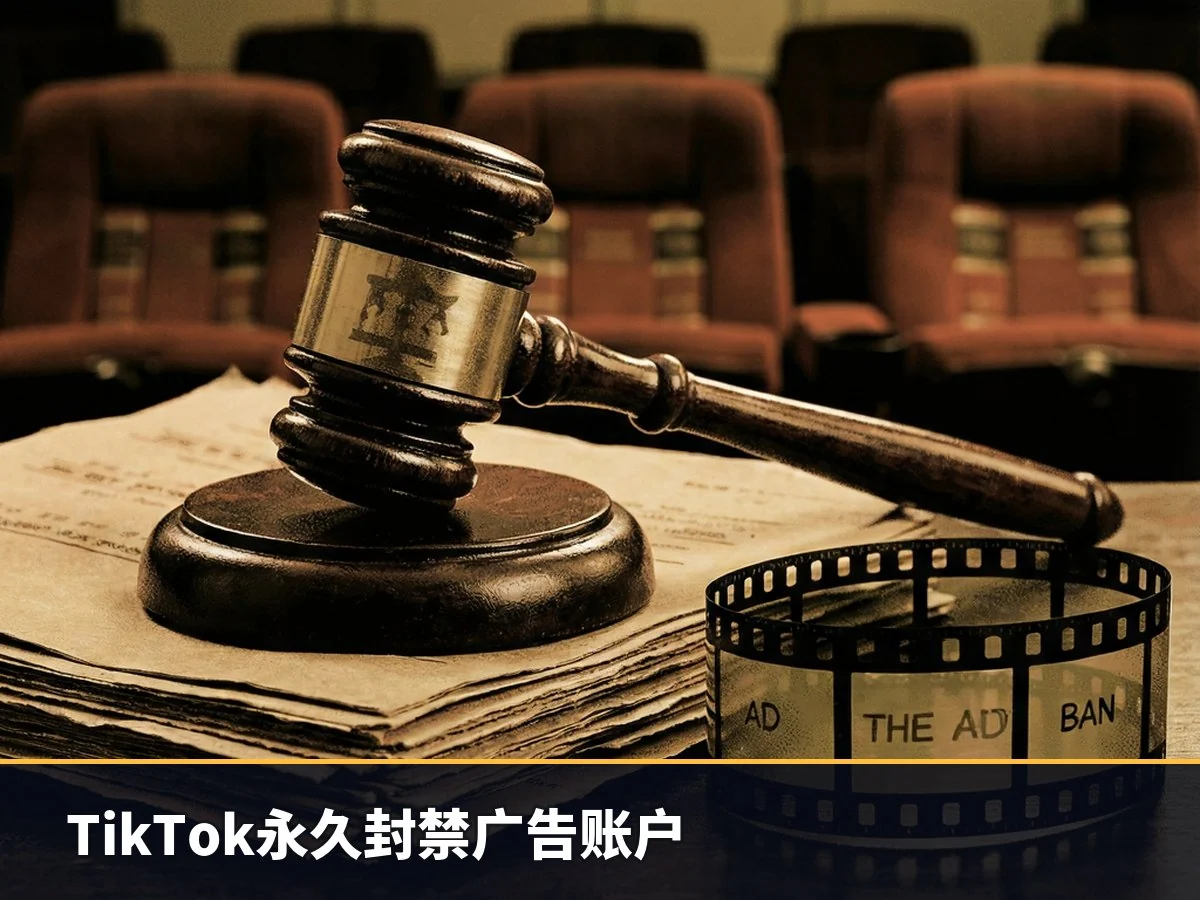 TikTok永久封禁广告账户