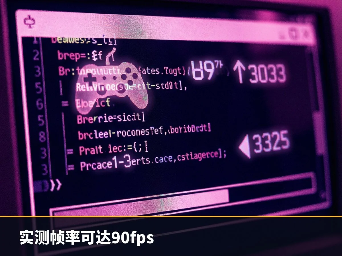 实测帧率可达90fps