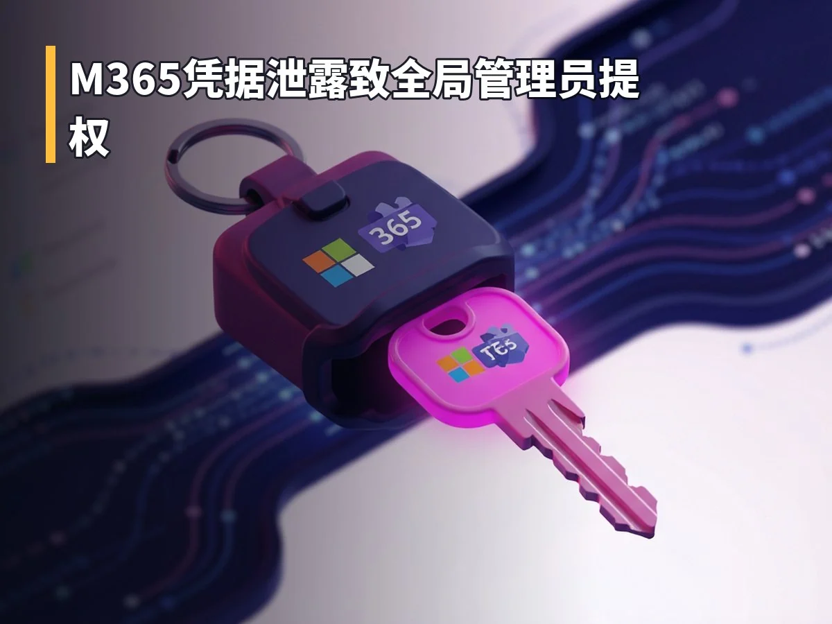 M365凭据泄露致全局管理员提权