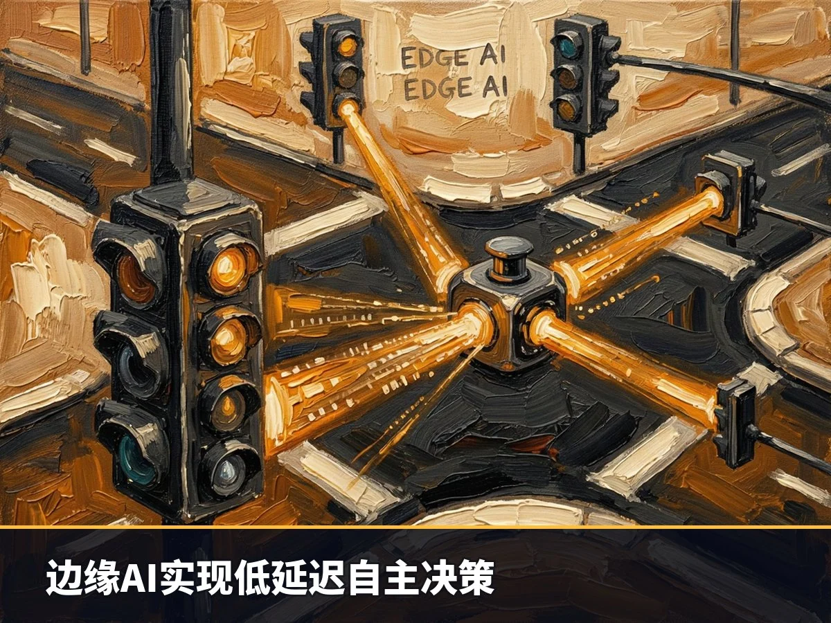 边缘AI实现低延迟自主决策