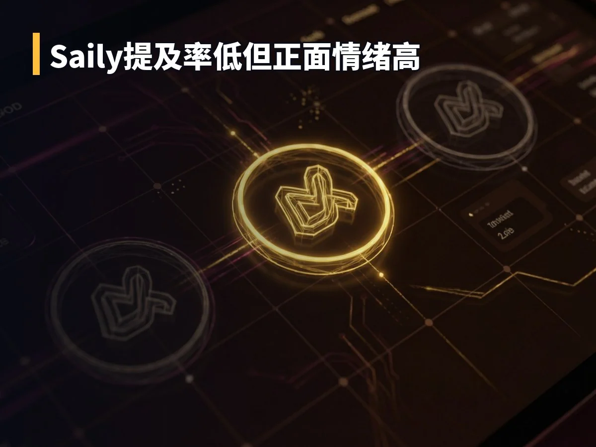 Saily提及率低但正面情绪高