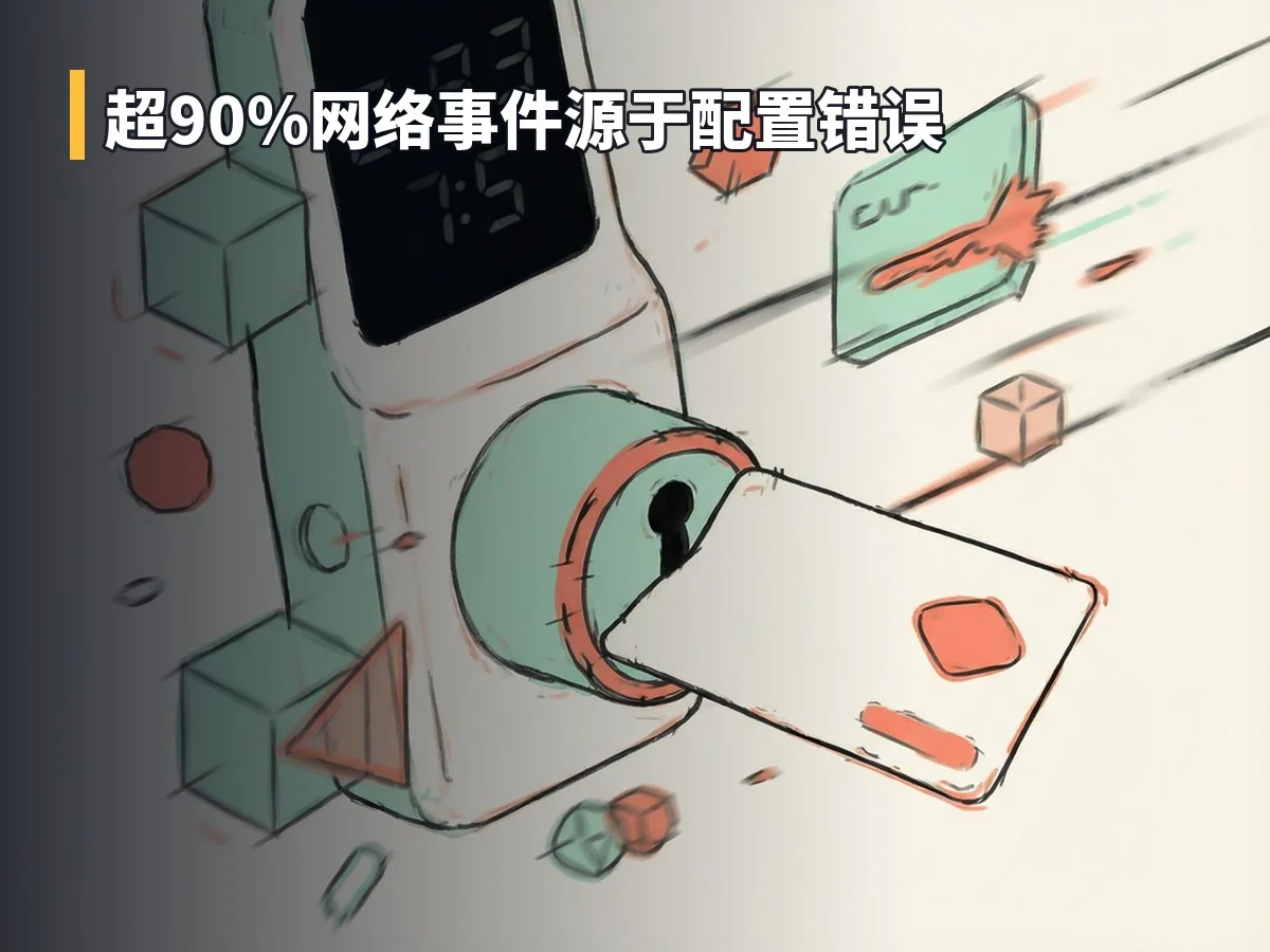 超90%网络事件源于配置错误