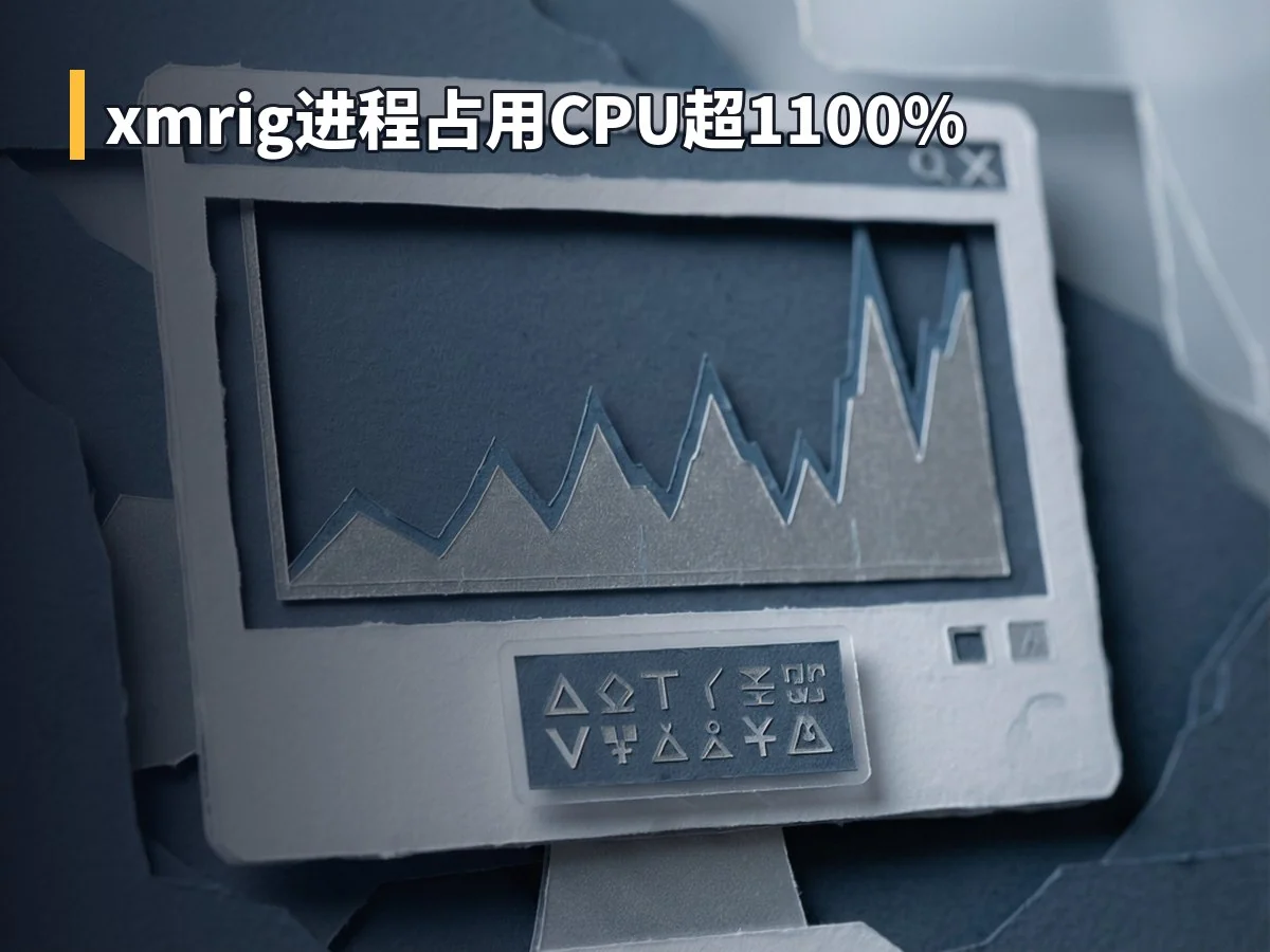 xmrig进程占用CPU超1100%