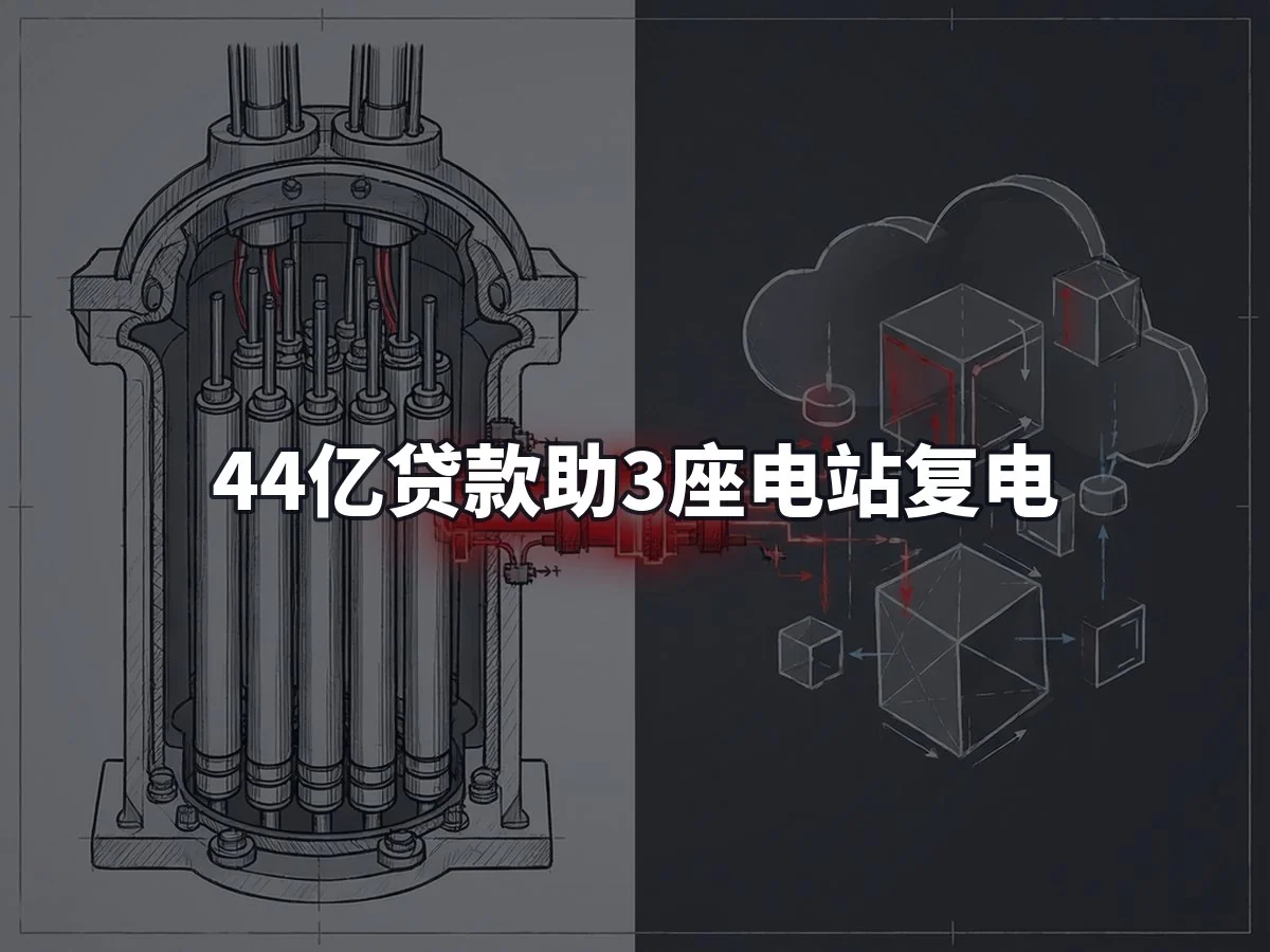 44亿贷款助3座电站复电