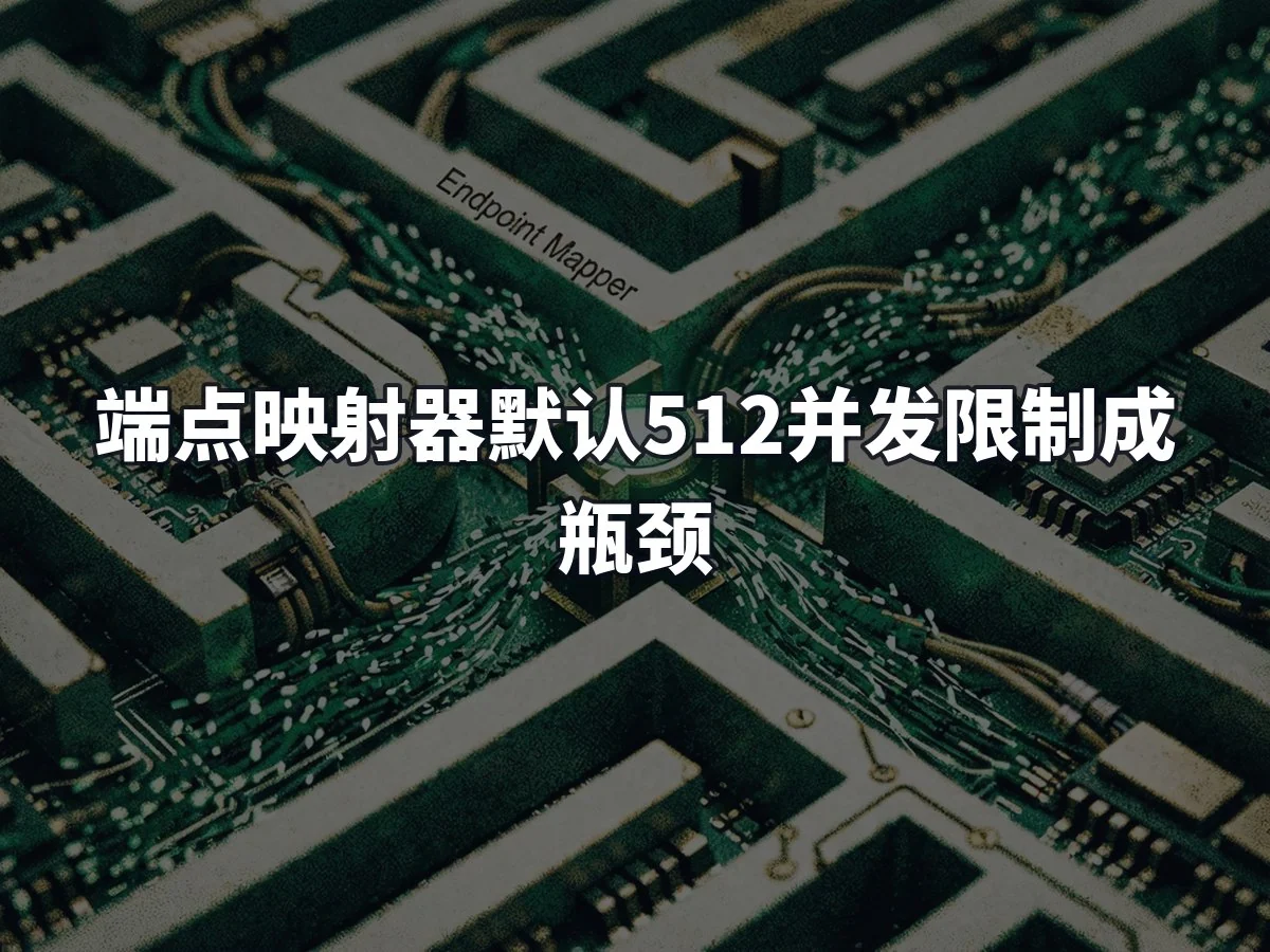 端点映射器默认512并发限制成瓶颈