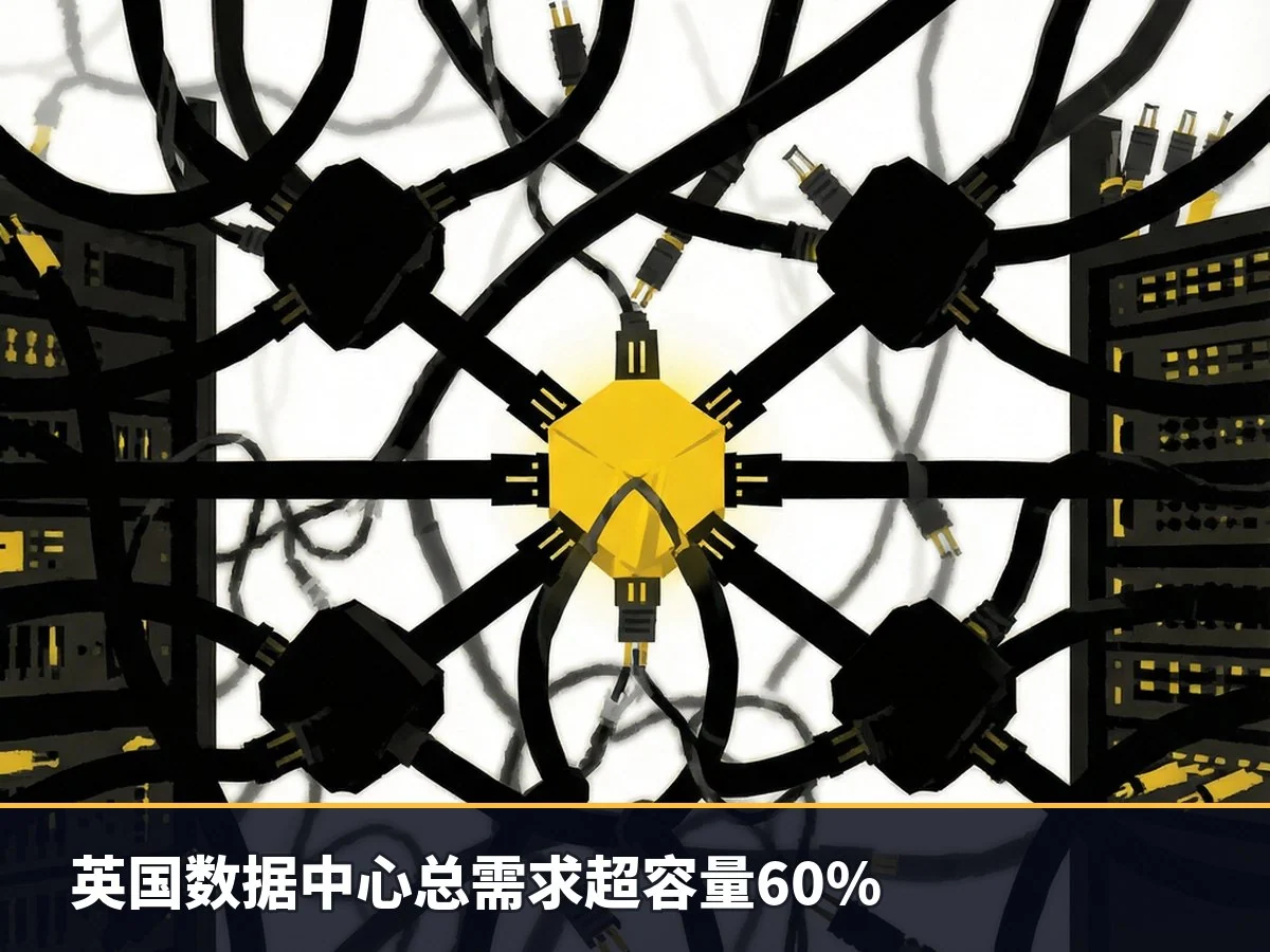 英国数据中心总需求超容量60%