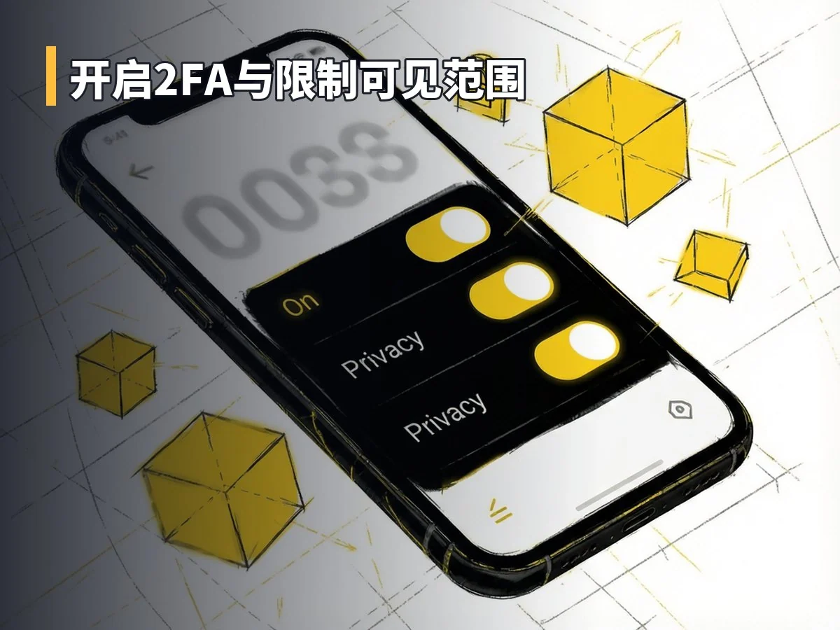 开启2FA与限制可见范围