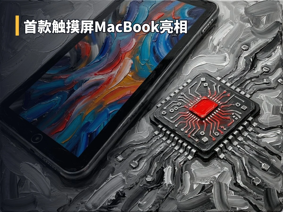 首款触摸屏MacBook亮相