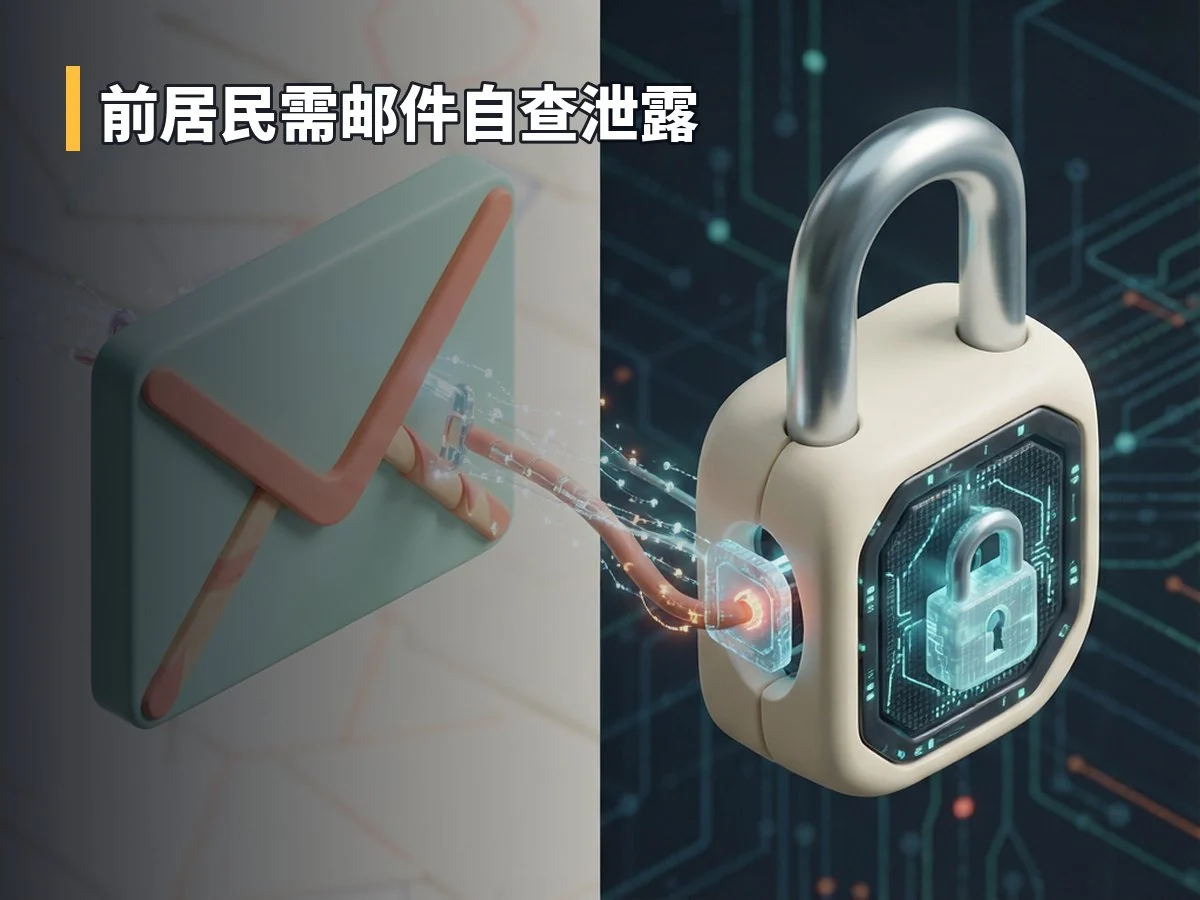 前居民需邮件自查泄露