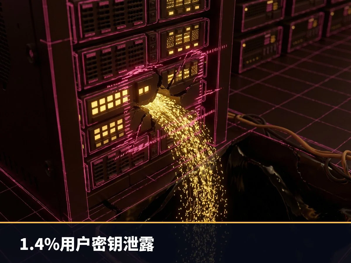 1.4%用户密钥泄露