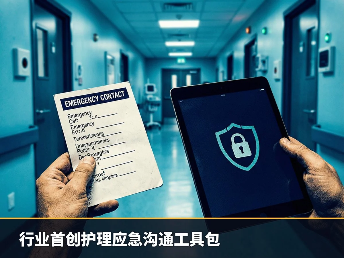 行业首创护理应急沟通工具包