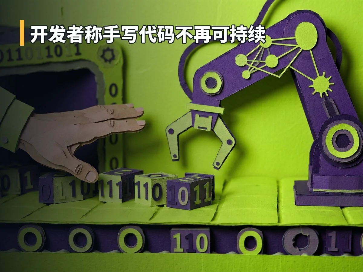 开发者称手写代码不再可持续