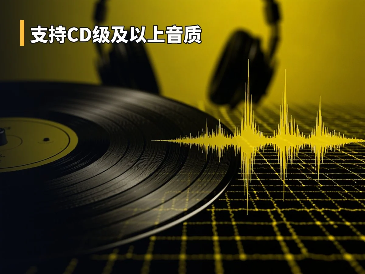 支持CD级及以上音质