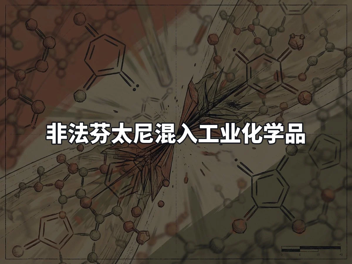 非法芬太尼混入工业化学品