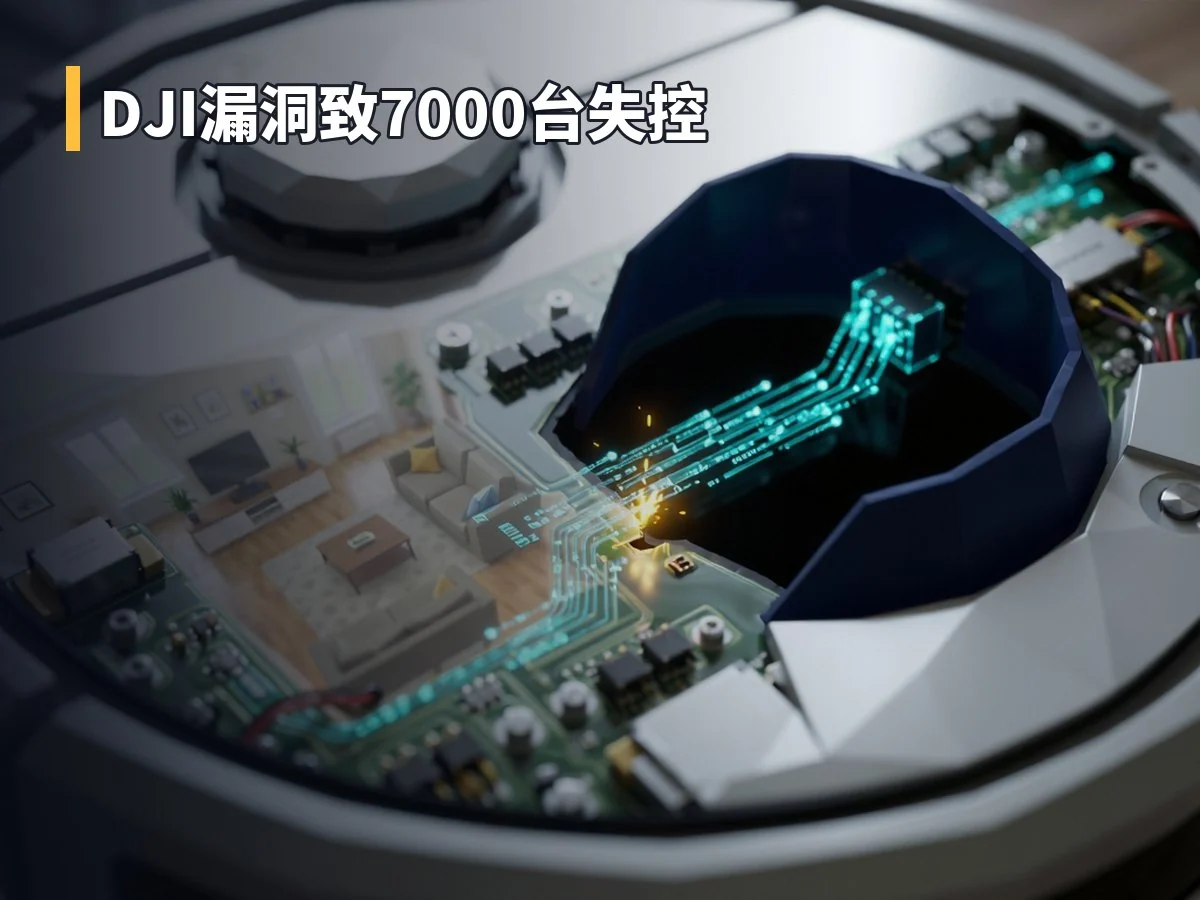 DJI漏洞致7000台失控