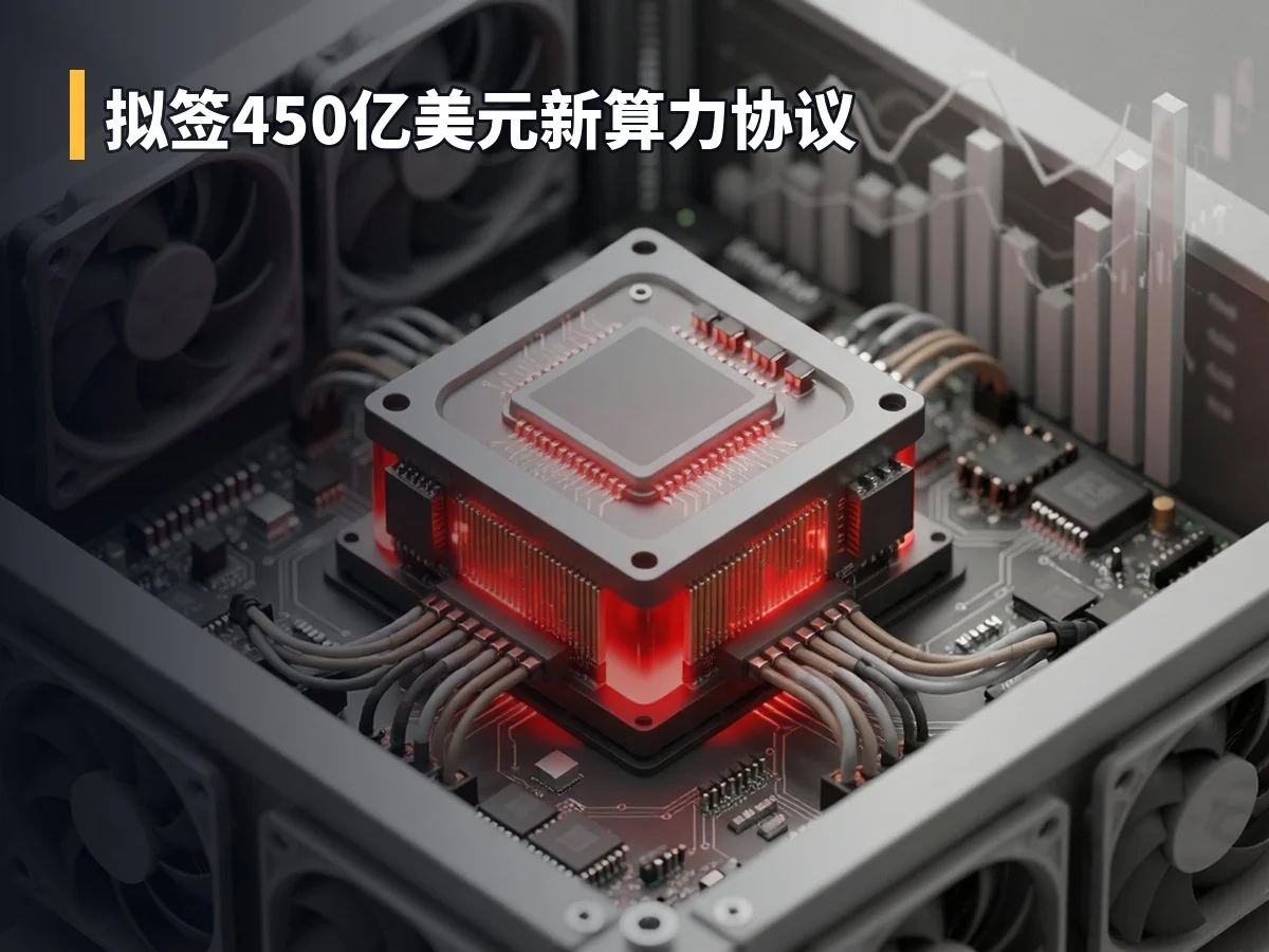 拟签450亿美元新算力协议