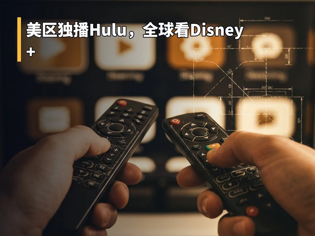 美区独播Hulu,全球看Disney+