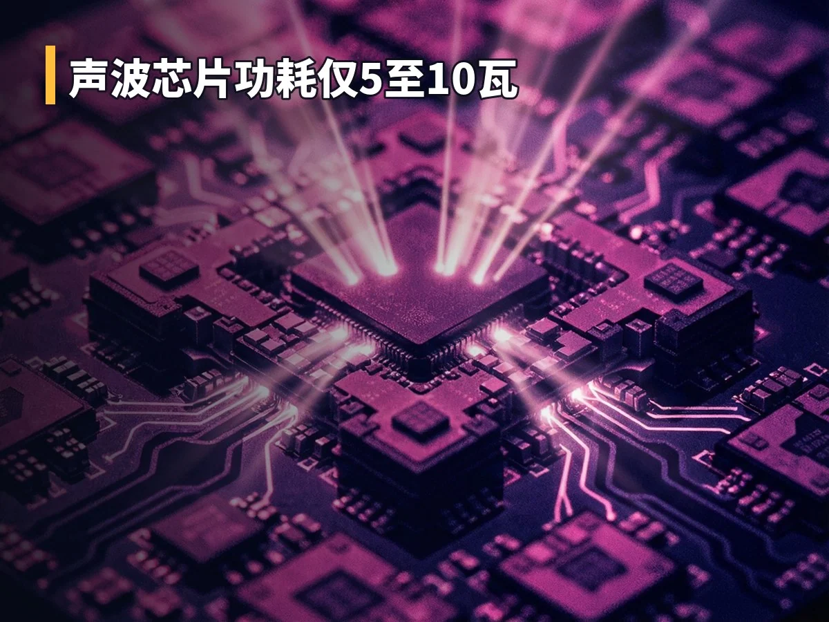 声波芯片功耗仅5至10瓦