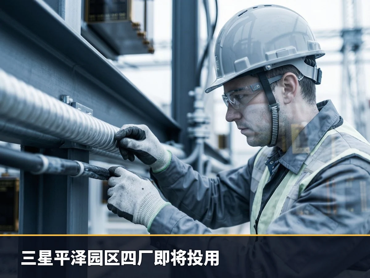 三星平泽园区四厂即将投用