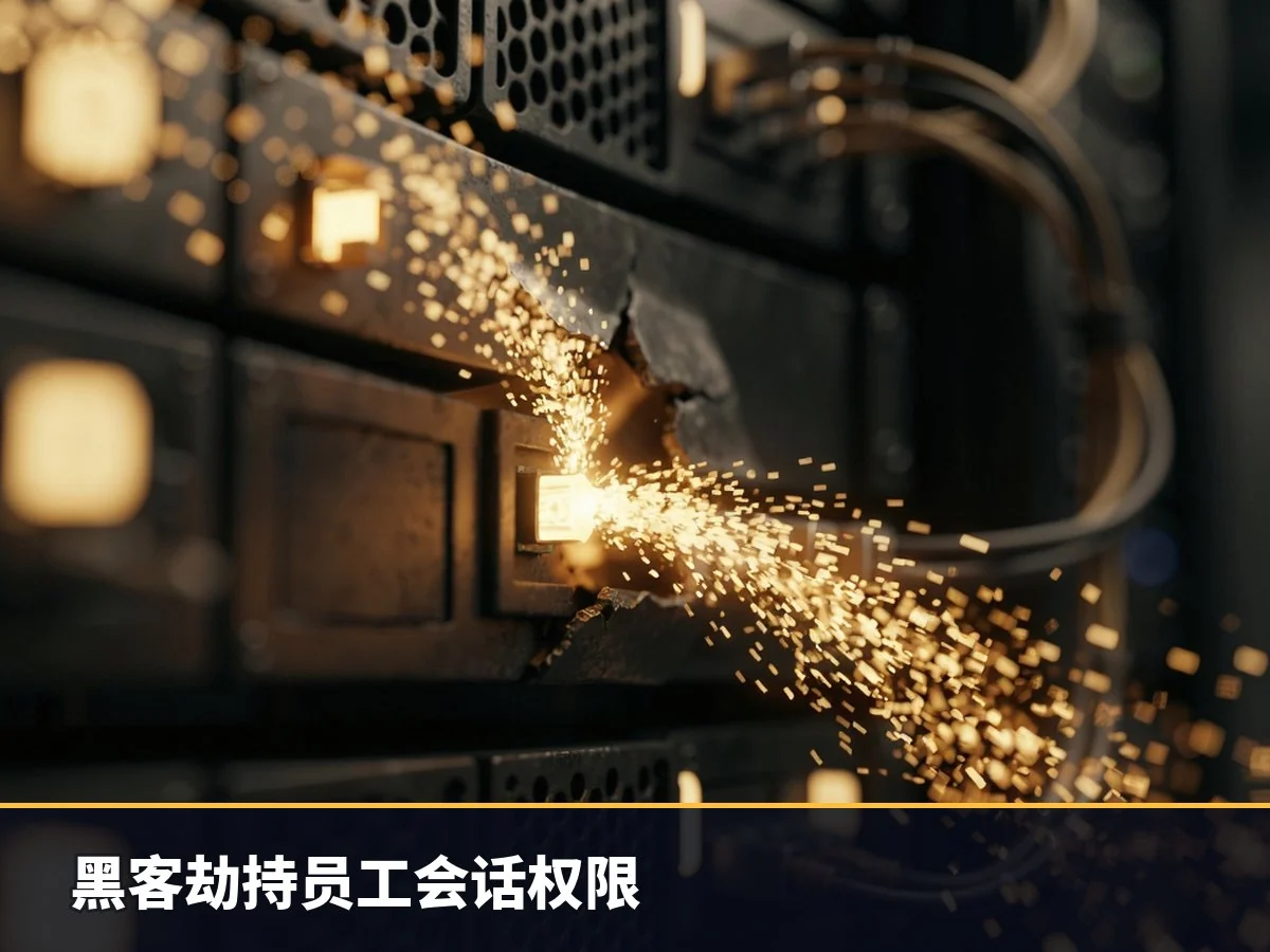 黑客劫持员工会话权限