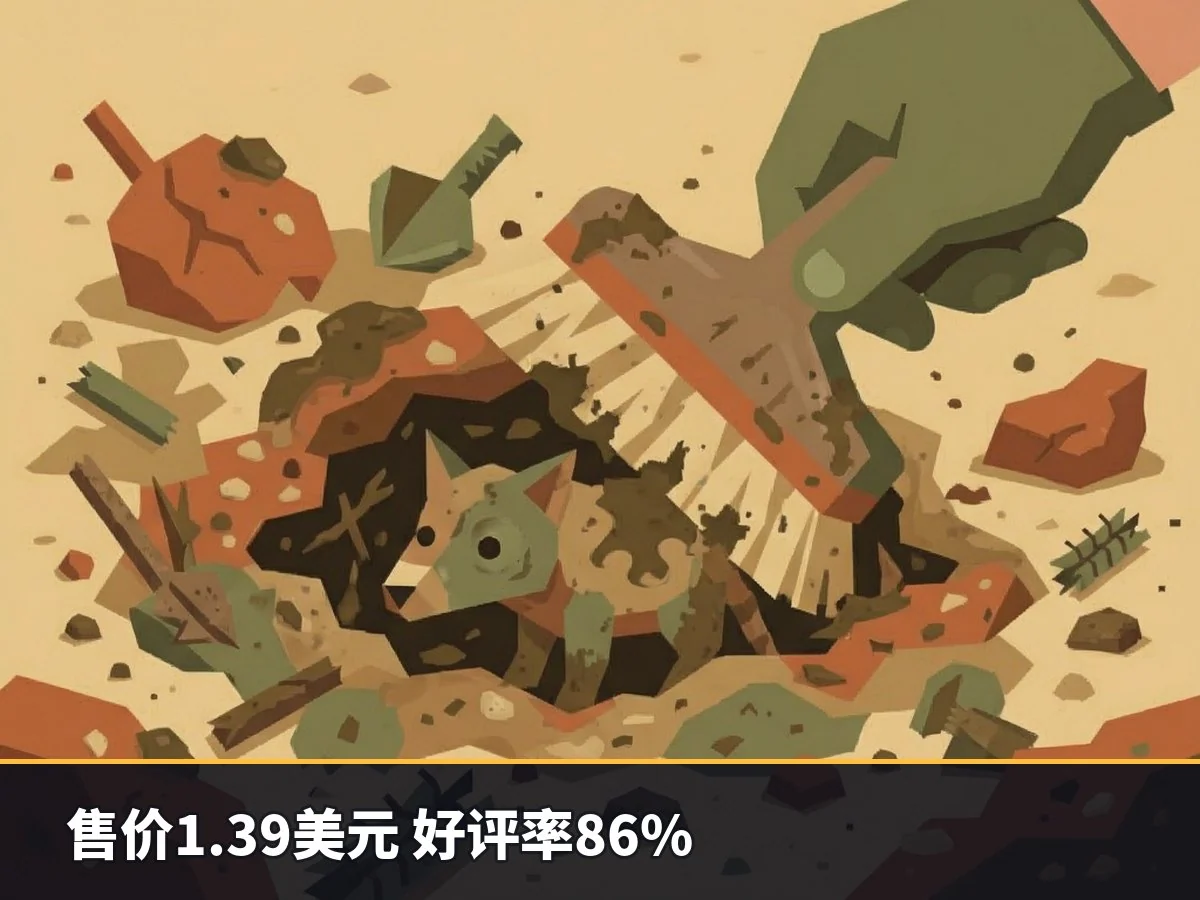 售价1.39美元 好评率86%