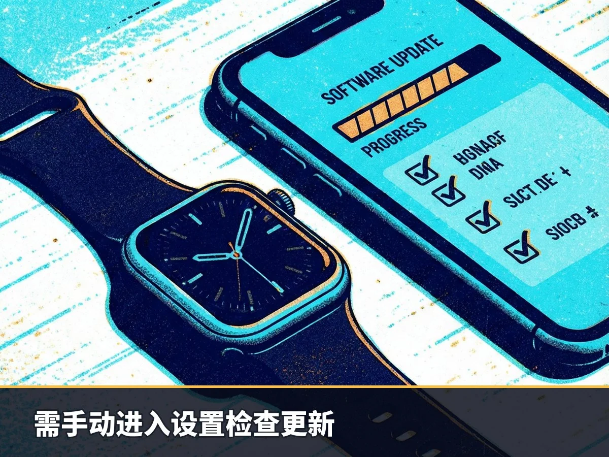 需手动进入设置检查更新