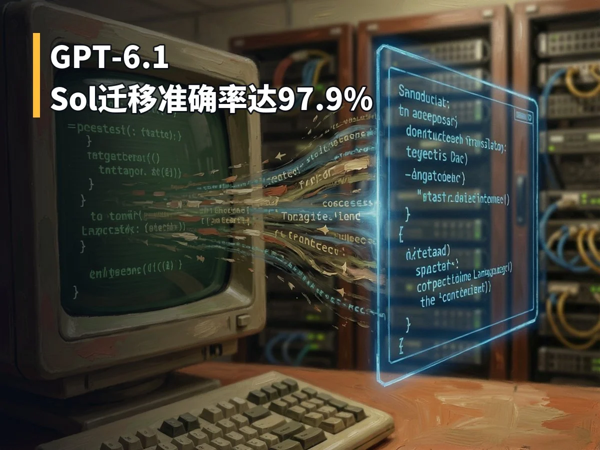 GPT-6.1 Sol迁移准确率达97.9%