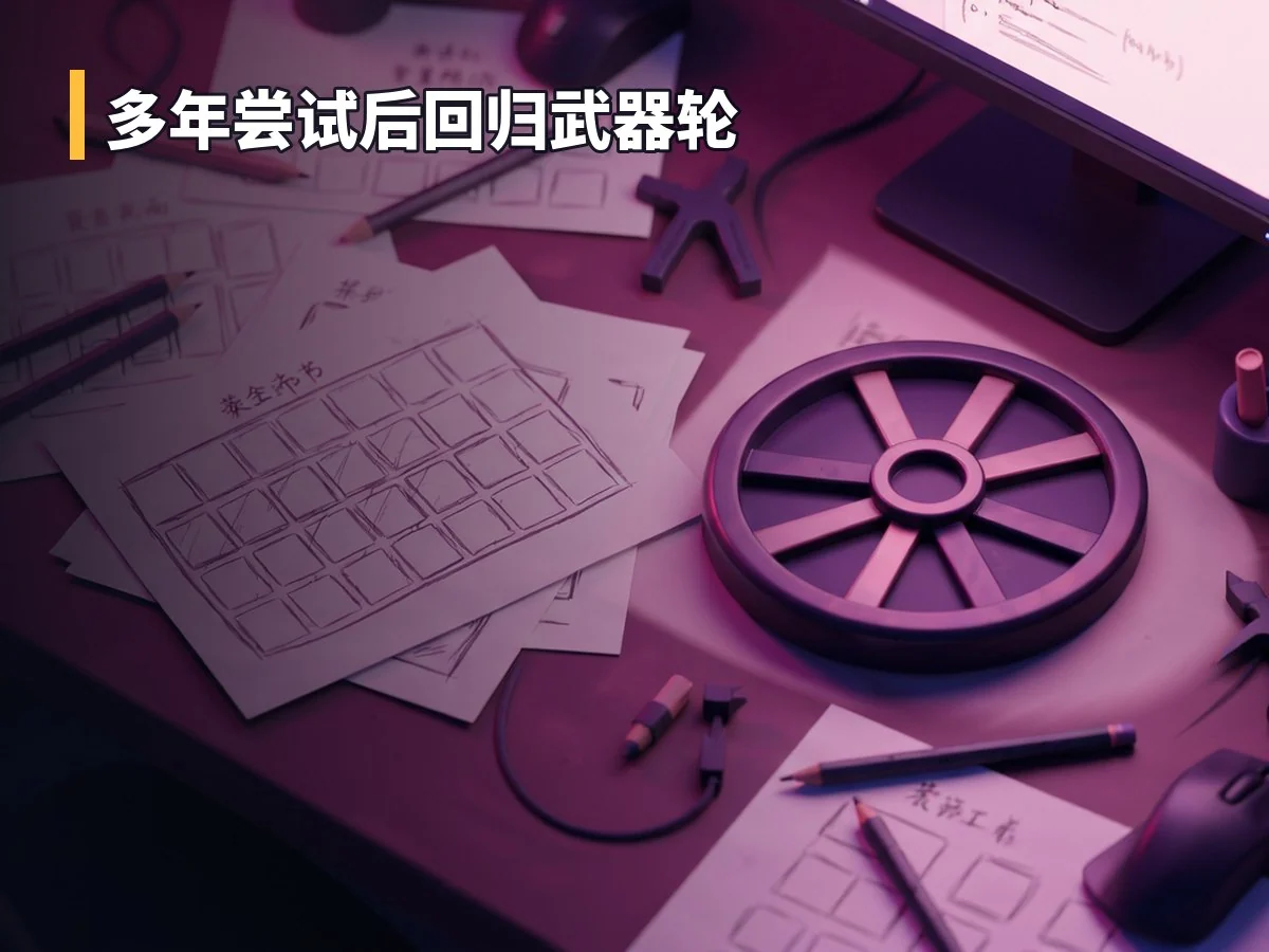 多年尝试后回归武器轮