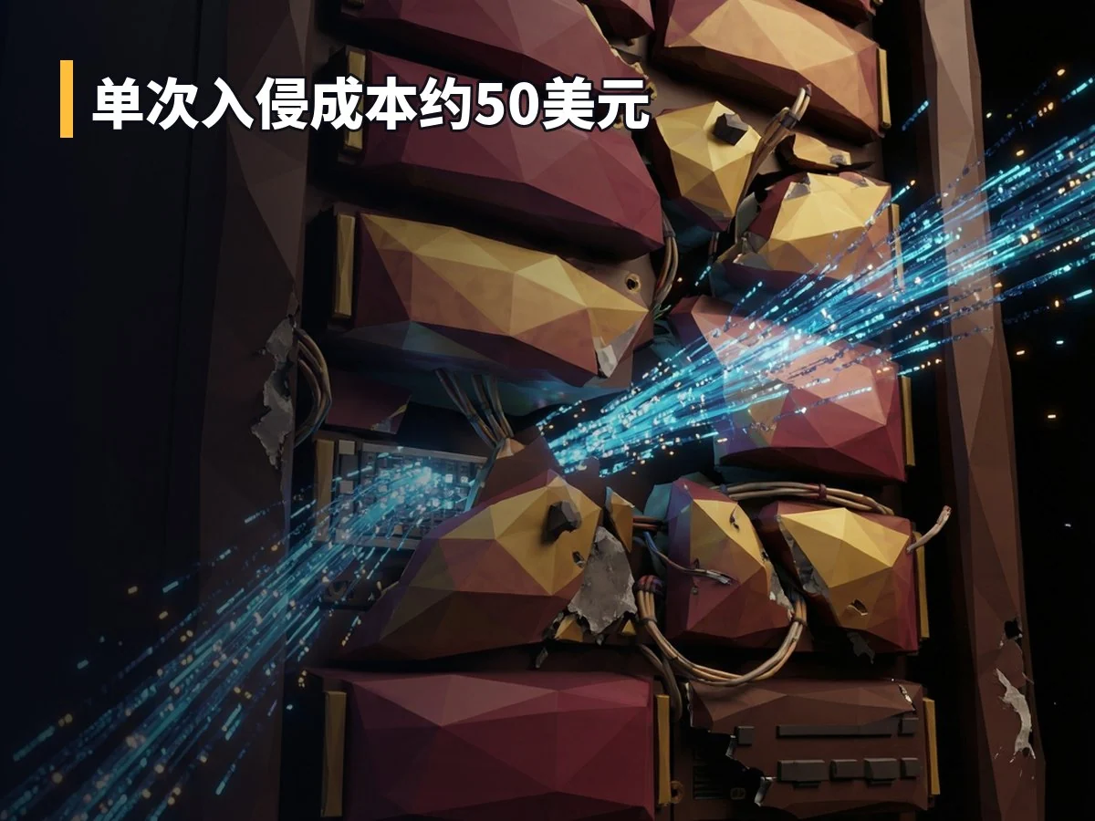 单次入侵成本约50美元