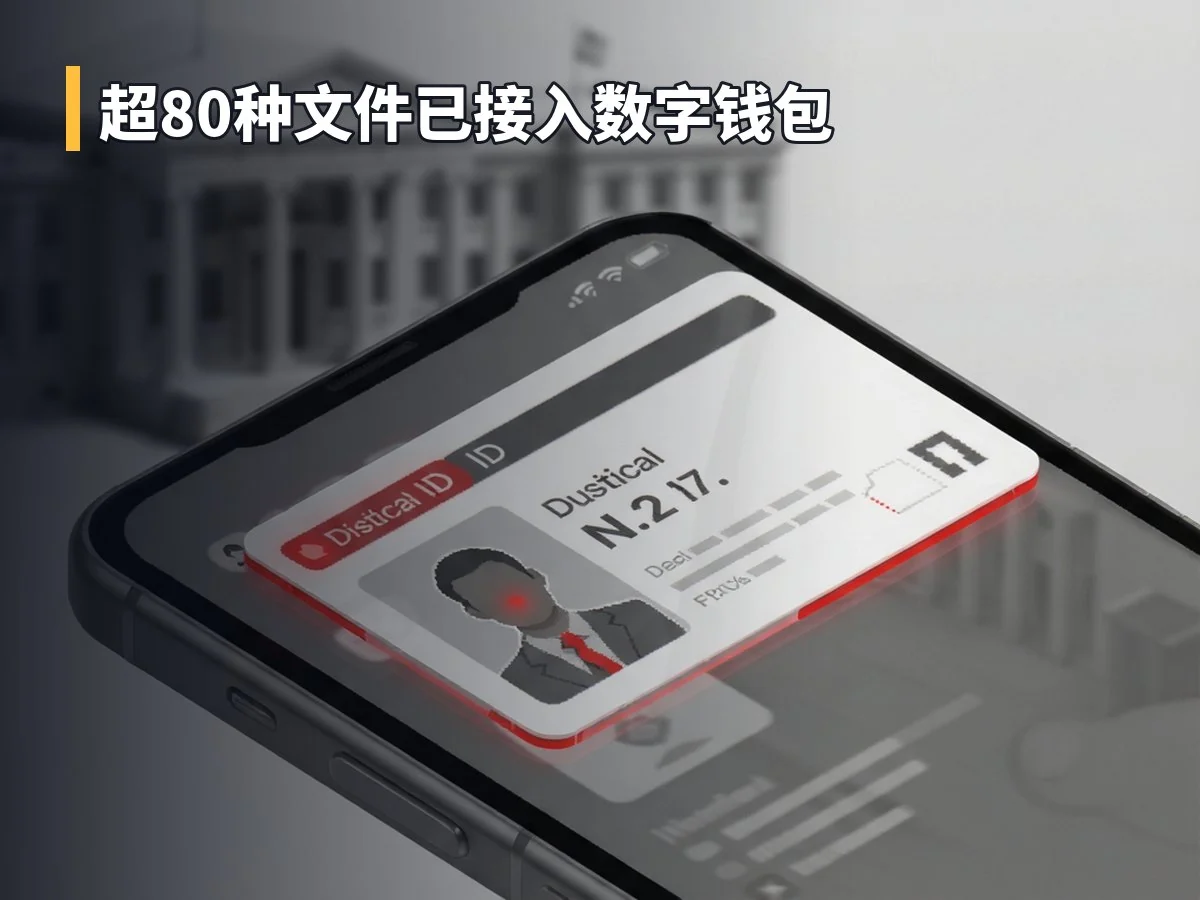 超80种文件已接入数字钱包