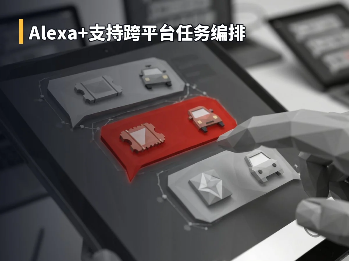 Alexa+支持跨平台任务编排