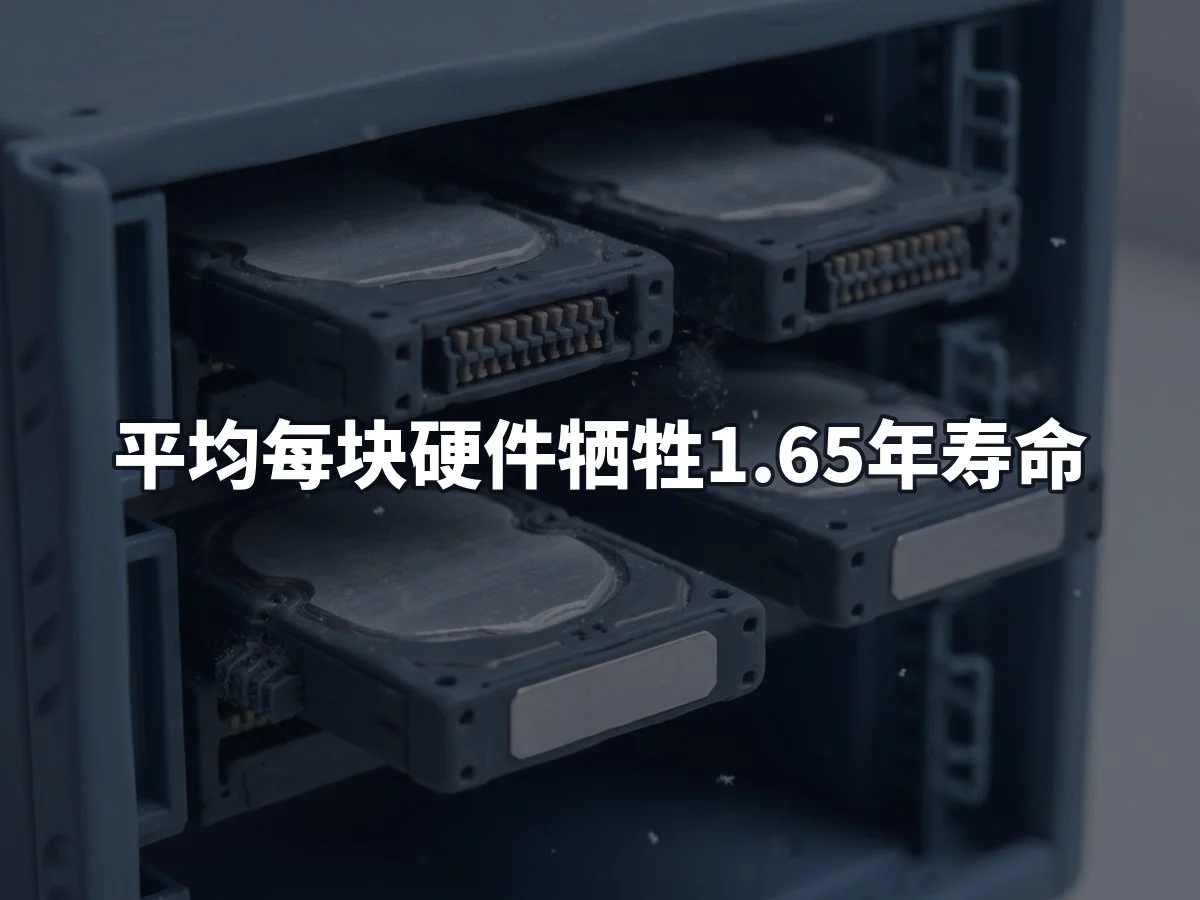 平均每块硬件牺牲1.65年寿命