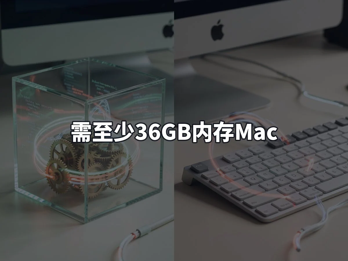 需至少36GB内存Mac