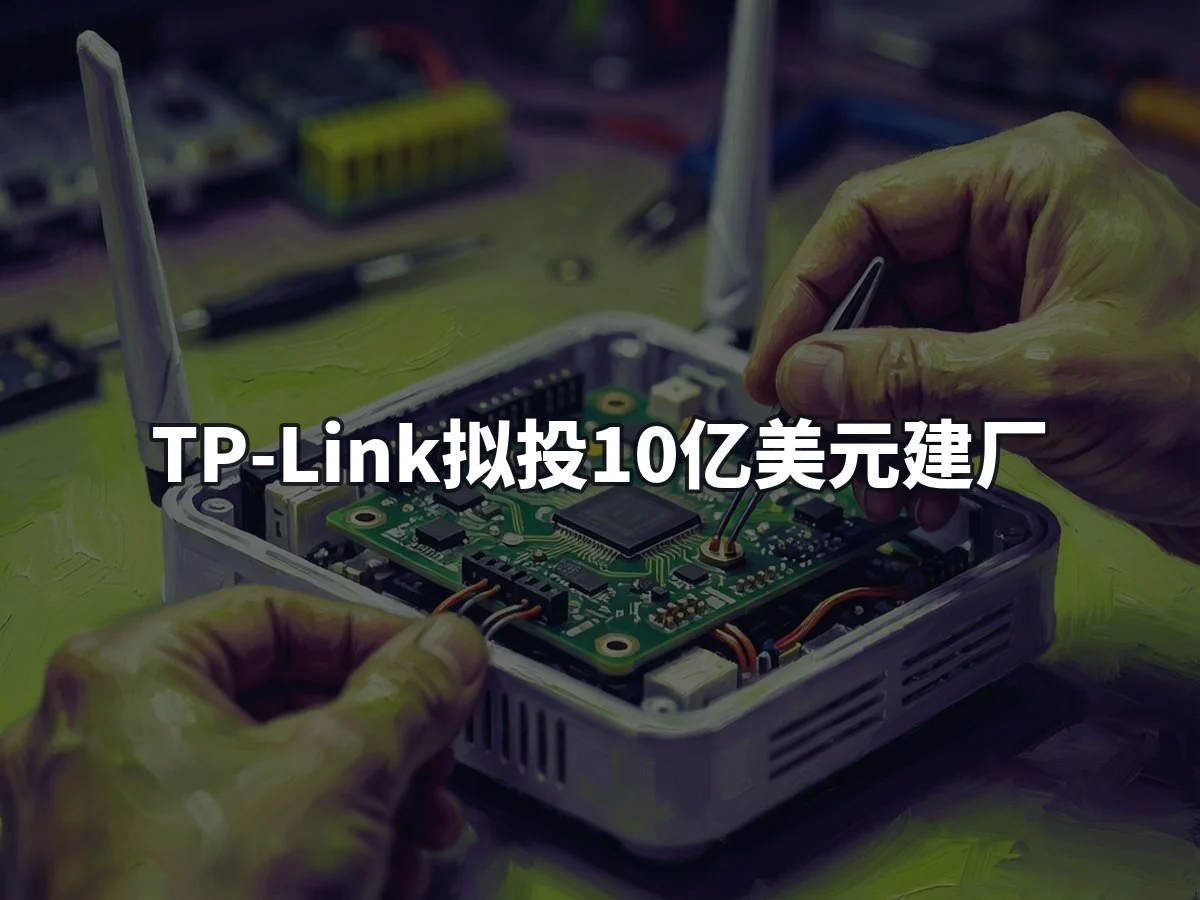 TP-Link拟投10亿美元建厂