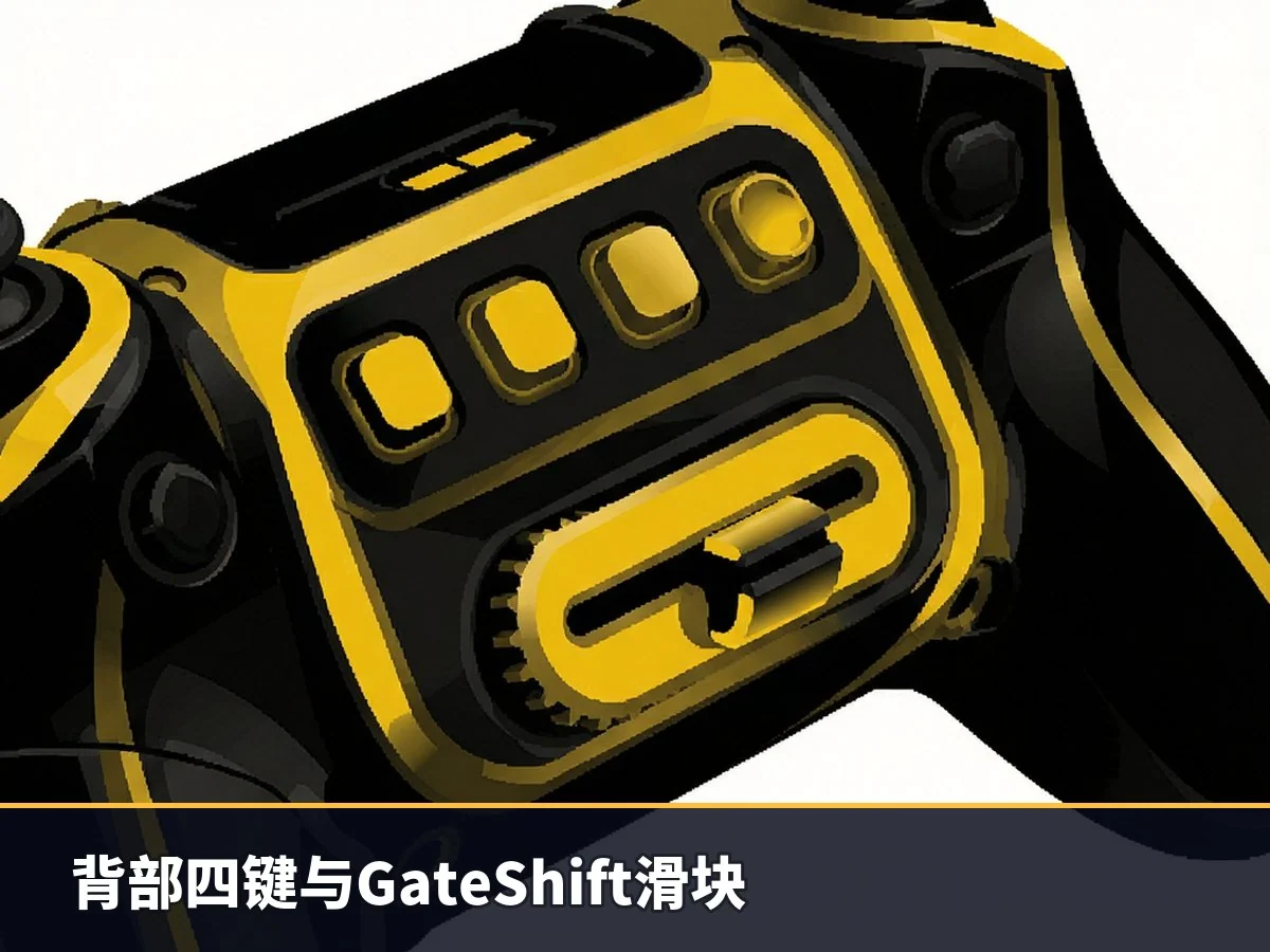 背部四键与GateShift滑块