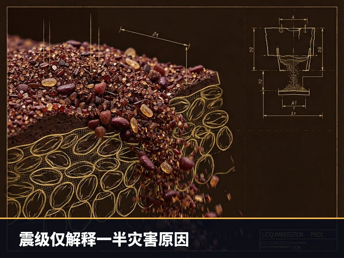 震级仅解释一半灾害原因