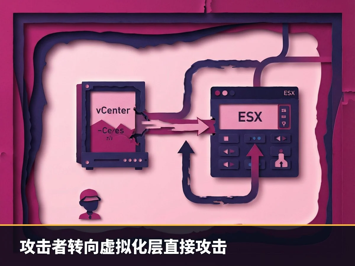 攻击者转向虚拟化层直接攻击