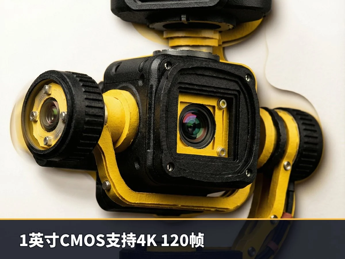 1英寸CMOS支持4K 120帧