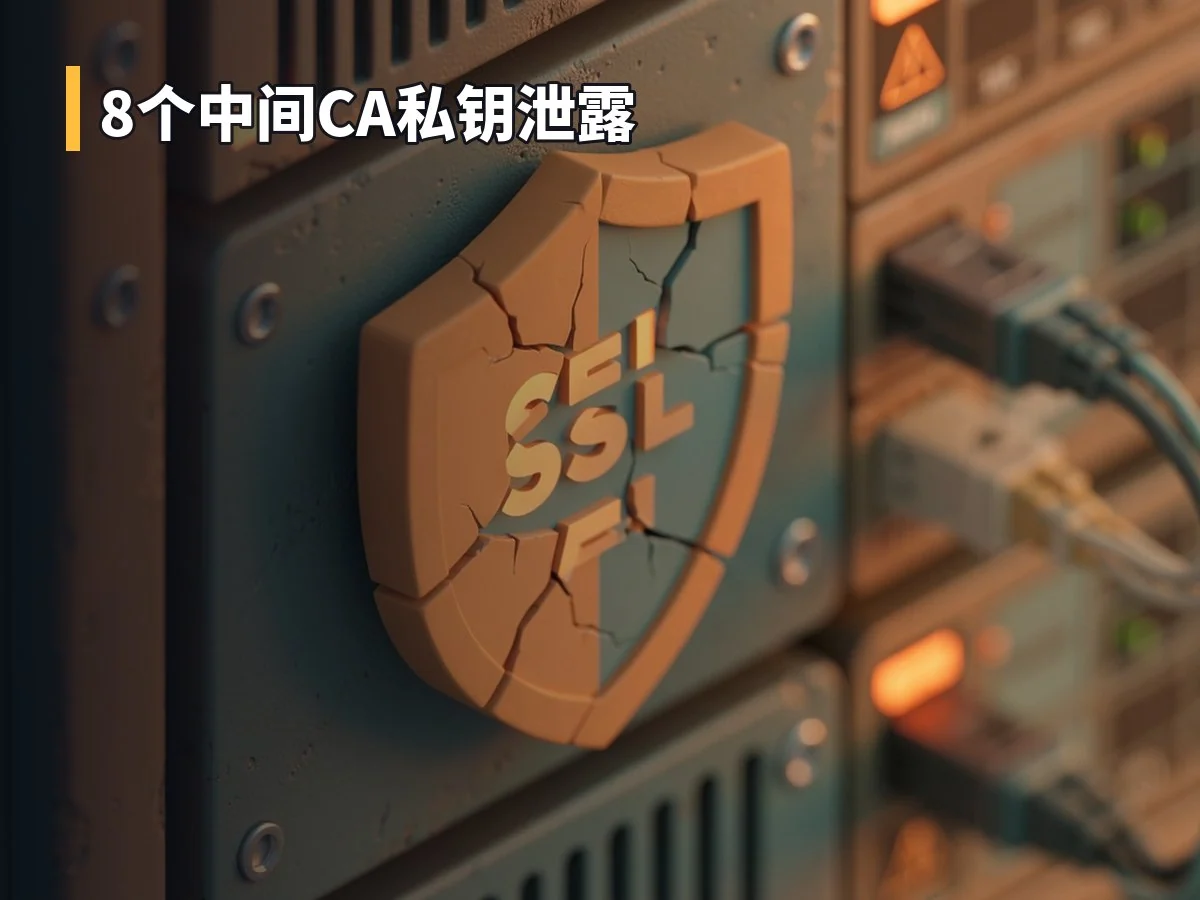 8个中间CA私钥泄露