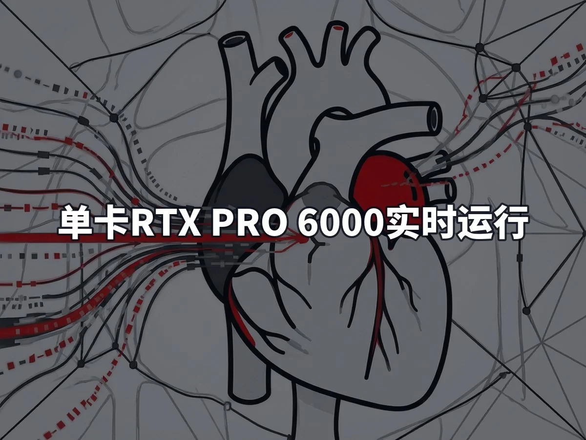 单卡RTX PRO 6000实时运行