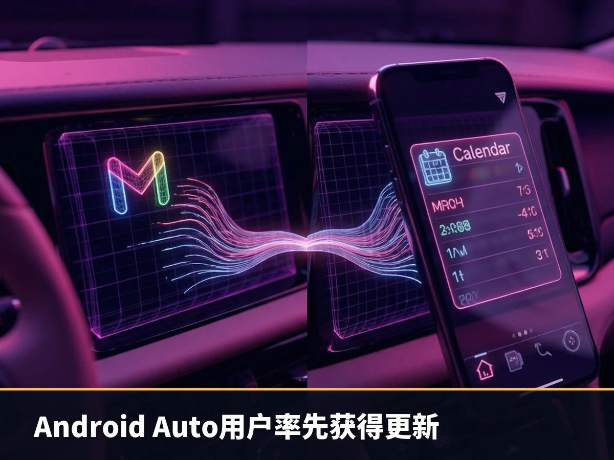 Android Auto用户率先获得更新