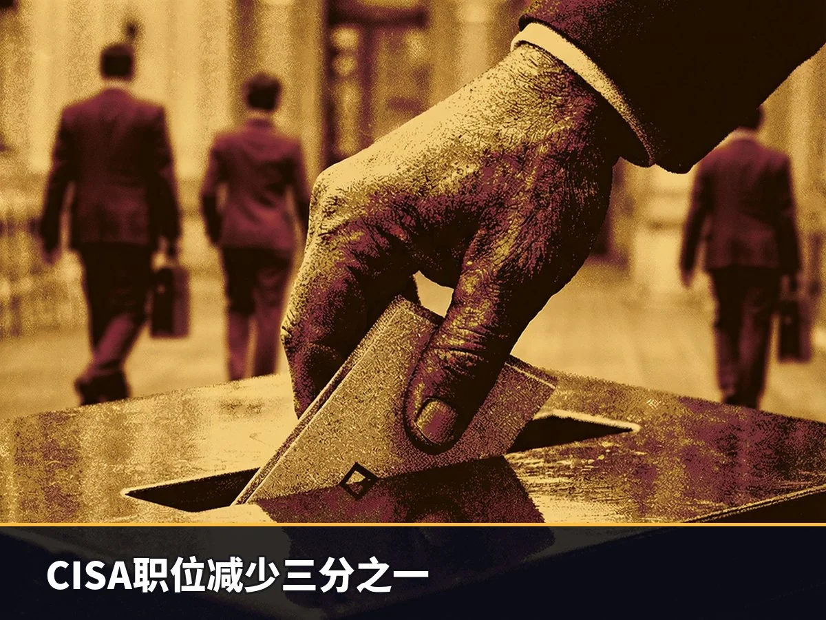 CISA职位减少三分之一