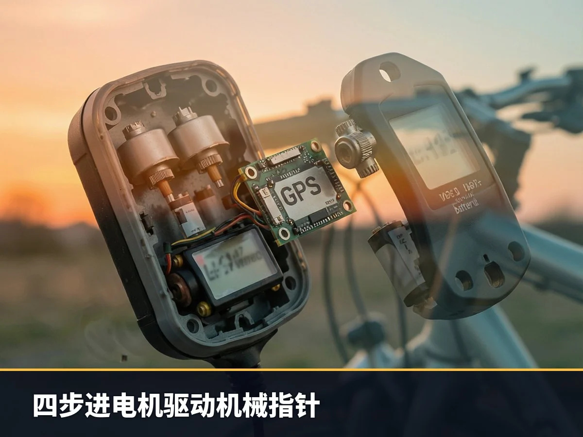 四步进电机驱动机械指针