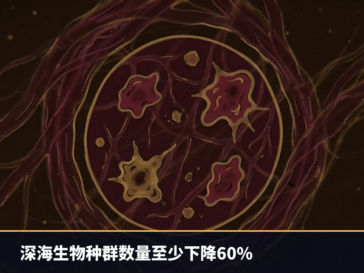 深海生物种群数量至少下降60%
