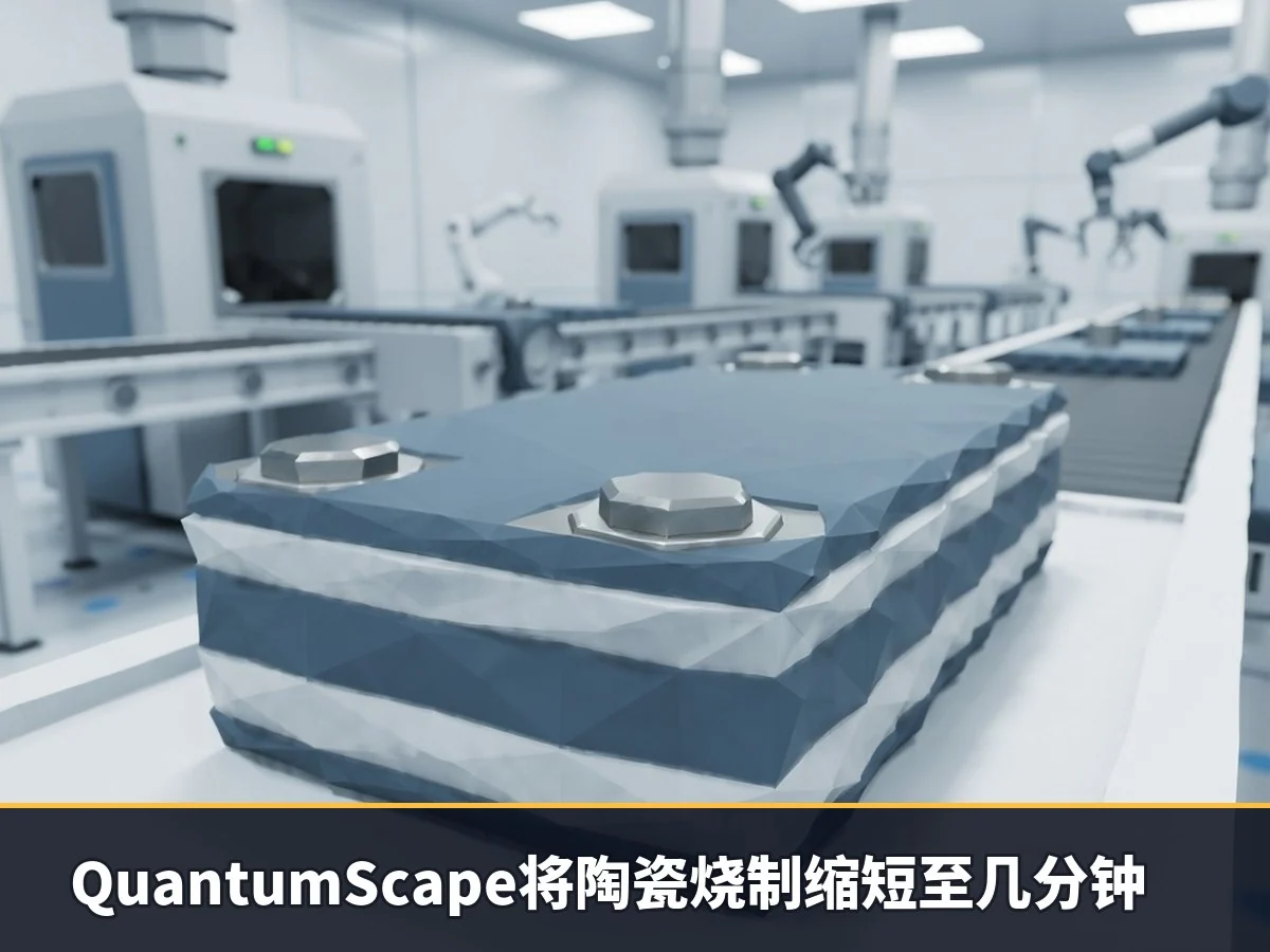 QuantumScape将陶瓷烧制缩短至几分钟