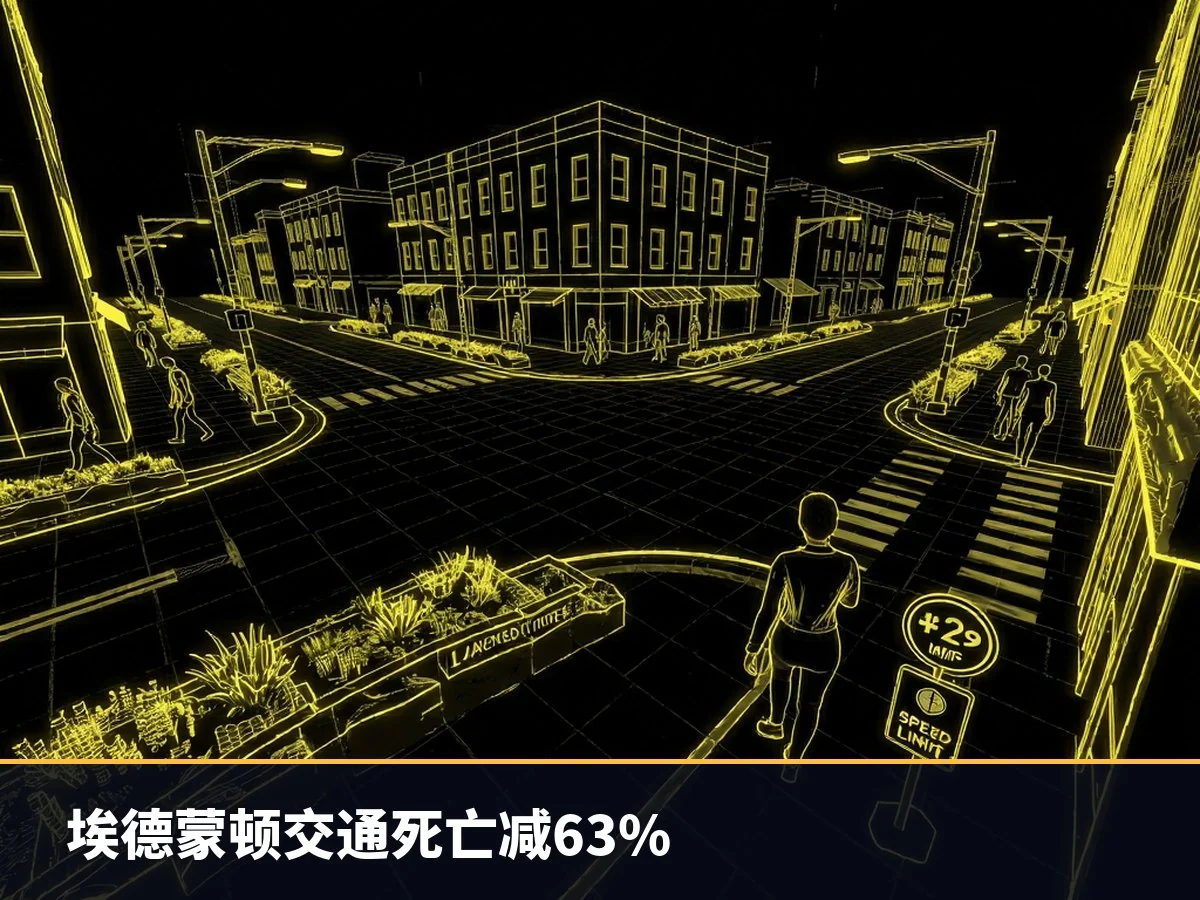 埃德蒙顿交通死亡减63%